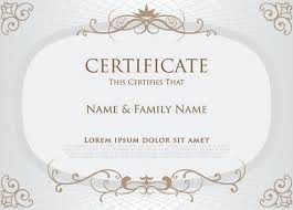 Our certificates are available as fillable pdf files and editable.doc files for mycertificatetemplates.com is a collection of free award certificate templates. Vector Elegant Certificate Template Free Vector Download 29 192 Free Vector For Commercial Use Format Ai Eps Cdr Svg Vector Illustration Graphic Art Design