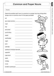 Common And Proper Nouns Worksheets For Grade 1 بحث Google Nouns Worksheet Proper Nouns Worksheet Common And Proper Nouns