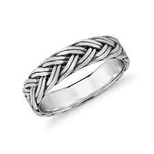 52 Stylish Unique Mens Wedding Bands For 2021 Mens Wedding Bands Unique Braided Engagement Rings Titanium Wedding Rings