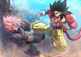 Goku Vs Goku Black Anime Dragon Ball Super Dragon Ball Artwork Dragon Ball Super Manga