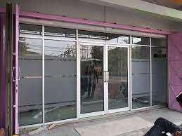 Harga aneka pintu jendela aluminium berikut kaca Pintu Kaca Pintu Geser Pintu Lipat Tutup Otomatis Ruko Klinik Mall Konstruksi Dan Taman 758772597