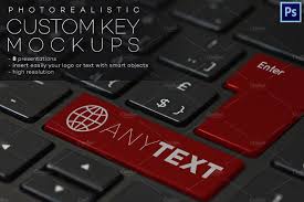 Custom Key On Keyboard Mockups Mockup Mockup Psd Mockup Free Psd