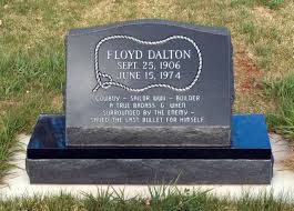 Headstones: Floyd 'Roper' Dalton Cemetery Headstone at Monticello City  Cemetery