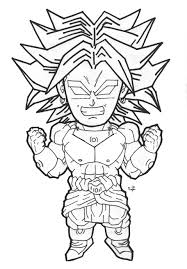 + de lecture sur les coloriages légendaire. Facile Dragon Ball Broly Super Sayian Legendaire Coloriage Dragon Ball Z Coloriages Pour Enfants