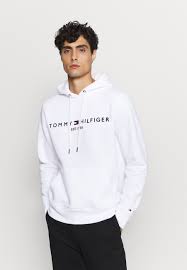 Get the best deals on mens tommy hilfiger hoodie and save up to 70% off at poshmark now! Tommy Hilfiger Logo Hoody Hoodie White Zalando De