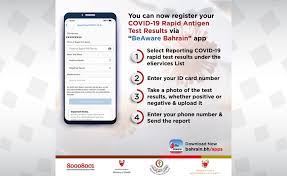 A negative test result must show test was done within the 3 days before the flight. Beaware Bahrain App Now Offers Covid 19 Rapid Antigen Test Results Service