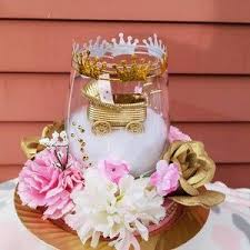 Girl Baby Shower Bottle Centerpiece Tutu Princess Etsy In 2021 Princess Centerpieces Rose Gold Baby Shower Baby Girl Centerpieces