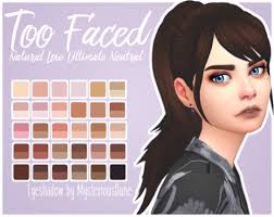 Mysterious Dane — Too Faced Natural Love Ultimate Neutral Eyeshadow...
