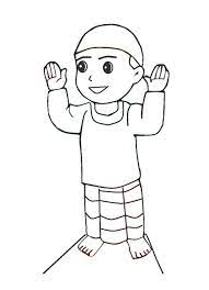 10 gambar mewarnai anak muslim untuk anak paud dan tk. 16 Mewarnai Anak Muslim Ideas Islam For Kids Muslim Kids Coloring Pages