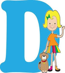 Buchstabe Letter D Abecedario Infantil Moldes De Letras Letras Para Imprimir