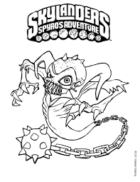 Skylanders Spyro S Adventure Coloring Pages Ghost Roaster Coloring Pages Cute Coloring Pages Kids Printable Coloring Pages