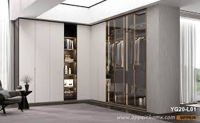 Maybe you would like to learn more about one of these? Oppein Malaysia Kitchen Cabinet Furniture Manufacturer Modern L Shaped Wardrobe With Glass Door Design Yg20 L01