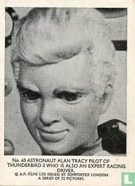 Astronaut Alan Tracy, pilot of Thunderbird 3 who is also an expert racing  driver. 43 (1966)
