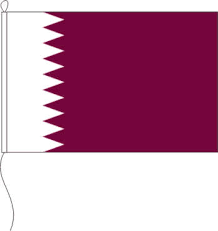 Bandera de qatar (ca) drapeau national (fr); Flagge Katar 100 X 150 Cm Marinflag M I Maris Flaggen Gmbh