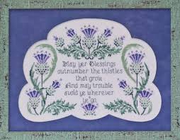 St brigid's cross & blessing cross stitch pattern chart available in both pattern and kit form. Thistle Do Nicely By Glendon Place Counted Cross Stitch Pattern