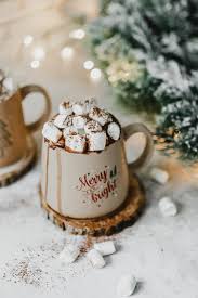 Chocolat Chaud Vegan Epice Et Sa Montagne De Guimauve