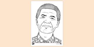 See more ideas about adult coloring pages, coloring pages, adult coloring. Nelson Mandela Colouring Page Download Now