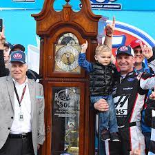 One grandfather clock is already part of the burton family as the rookie's father and former monster energy nascar cup series driver, jeff burton, won at martinsville in 1997. Clint Bowyer Ready To Fire Up Grandfather Clock Ahead Of Return To Martinsville Speedway Sports News Martinsvillebulletin Com