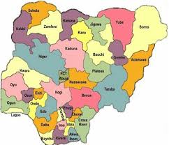 Map Of Nigeria Showing The States Of The Federation And The Federal Download Scientific Diagram