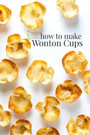 How To Make Wonton Cups Recipe Wonton Cups How To Make Wontons Appetizers Easy
