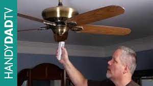 There are two types of ceiling fan mount kits: How To Install A Ceiling Fan Remote Control Youtube
