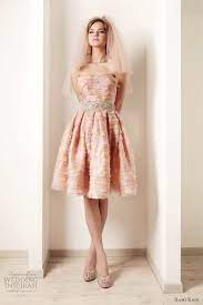Rami Kadi Wedding Dresses 2012 Bridal Collection Wedding Inspirasi Short Wedding Dress Pink Wedding Dresses Dresses