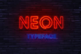 26 Cosmic Neon Fonts For Your Dope Designs The Designest
