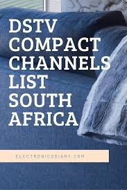 Multichoice will let you watch this 5 premium tv channels for easter… dstv adds disney channel to its compact plus and compact packages. Dstv Compact Channels List South Africa Channel Bbc World News Electronic Diary
