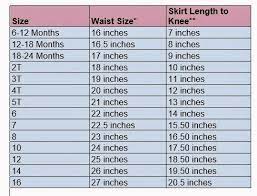 Measurements For Girls Skirts And Pants Trendy Sewing Baby Sewing Sewing Measurements