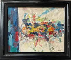 George Cress Oil On Canvas Art: 16" X 20" Fr: 21" X 25"