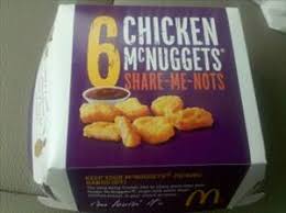 Mcdonald's in the uk don't tend to offer different sides such as chicken wings, potato wedges or curly fries. Mcdonalds 6 Spicy Nuggets Calories