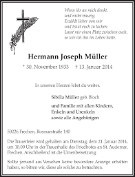 After three years at the rice institute, houston, texas, and an interlude at columbia as instructor. Traueranzeigen Von Hermann Joseph Muller Wirtrauern