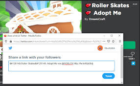 The latest ones are on mar 08, 2021 13 new adopt me codes twitter results have been found in the last 90 days, which means that every 7, a new adopt. Emojis In A Game S Title Don T Show Up Properly When Sharing A Game In Twitter Website Bugs Devforum Roblox