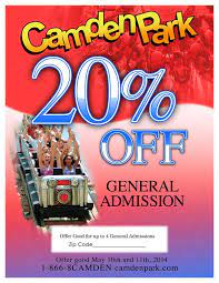 Coupons Camden Camden Park Coupons Camden