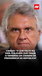 Só tem uma solução para o Brasil: derrotar o Lula em 2026”, afirmou o  governador de Goiás, Ronaldo Caiado (União Brasil), durante uma coletiva de  imprensa no 24º Fórum Empresarial do Lide,