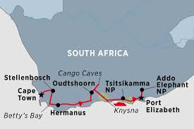 The garden route is a coastal. Jungle Maps Map Of Africa Garden Route