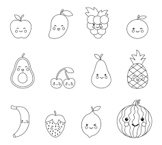 Fronteira de frutas dos desenhos animados fruto fronteira fruta melancia, fruta, morango, laranja imagem png e vetor para download gratuito. Pagina Para Colorir Com Bonitos Frutos E Bagas Kawaii Conjunto De Frutas Pretas E Brancas 2170860 Vetor No Vecteezy