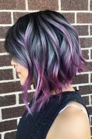 This deep shade of plum works. 46 Purple Hair Styles That Will Make You Believe In Magic