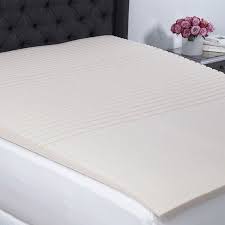 Beautyrest Geo Incline Memory Foam Mattress Topper In Multiple Sizes Beige Mattress Memory Foam Mattress Topper Foam Mattress