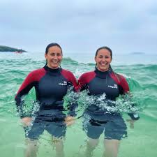 When two of the charity's lifeguards, nicko moore and callum swatman, arrived at the scene, which was directly between the two southwold lifeguard bases, the casualty was having a seizure. Muddy Meets Maisie And Issey Rnli Beach Lifeguards Cornwall