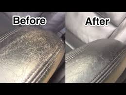 A good leather conditioner will keep the leather moist which prevents cracking, while also providing uv protection to maintain the color. Restoring Colour For Black Leather Car Seats Youtube