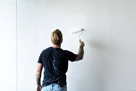 Construction Worker Painting The Wall Painting Services House Painting Services Construction Worker