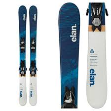 Amazon Com Elan Pinball Pro Kids Skis With El 7 5 Bindings