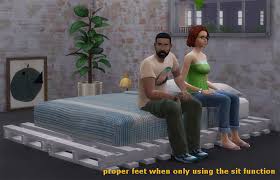 Minecraft tutorial how to make modern bed frame youtube. Best Sims 4 Pallet Bed Cc All Free To Download Fandomspot