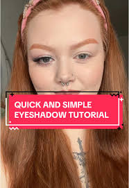 Cute Simple Eyeshadow Tutorial for Beginners