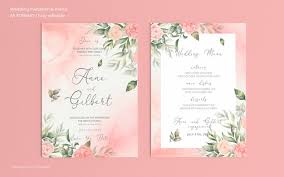 Classic ornate wedding invitations vector. Download 70 Template Undangan Pernikahan Terbaru 2021 Dyp Im