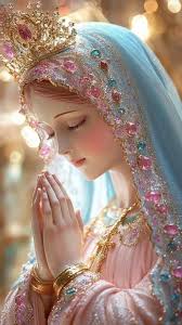 Hail 🙌 Mary, Full of Grace, the Lord is with thee, Blessed are you among  women and blessed is thy fruit of your womb Jesus✝️✝️✝️... Holy Mary,  Mother of God Pray for