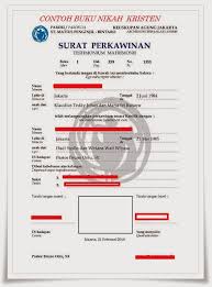 Maybe you would like to learn more about one of these? Contoh Buku Nikah Agama Kristen Contoh Surat