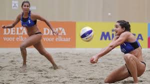 Share a gif and browse these related gif searches. Volei De Praia Maria E Elisa Carol Vence Classificatorio