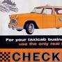 Chequer cabs from www.thecheckercab.com